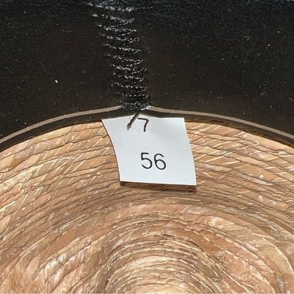 Justin Cowboy Hat 20X Straw Size 7 Mexico Milano Hat Co straw - Picture 7 of 9